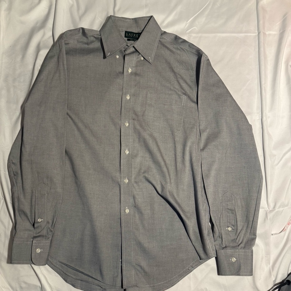 Ralph Lauren Classic Gray Dress Shirt